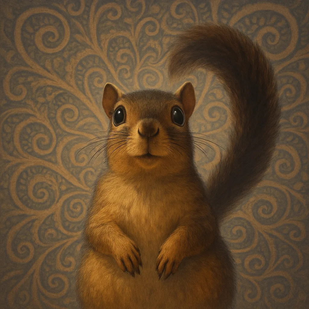 Single Fox Squirrel