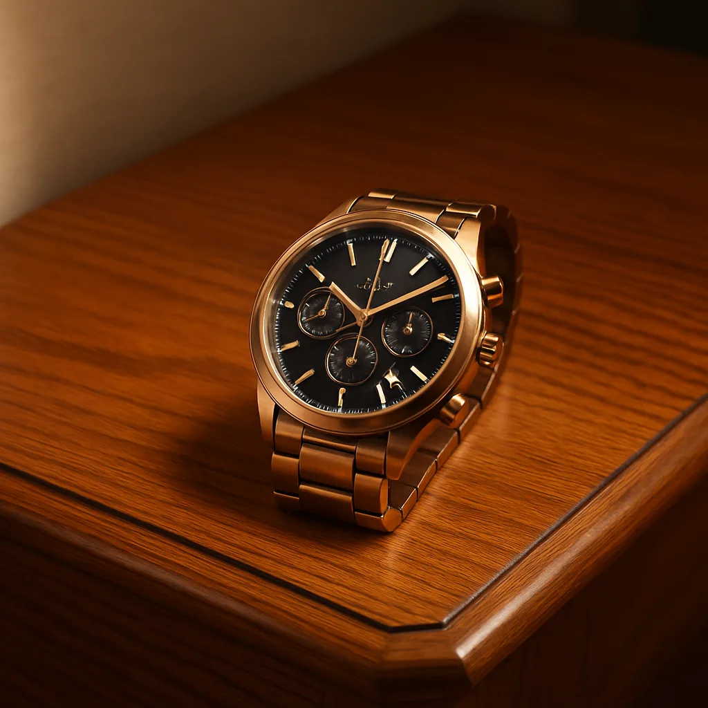 Resting on the Smooth Oak Nightstand