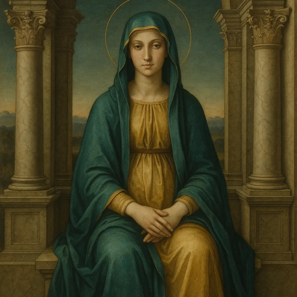 Amid a Detailed Renaissance Masterpiece
