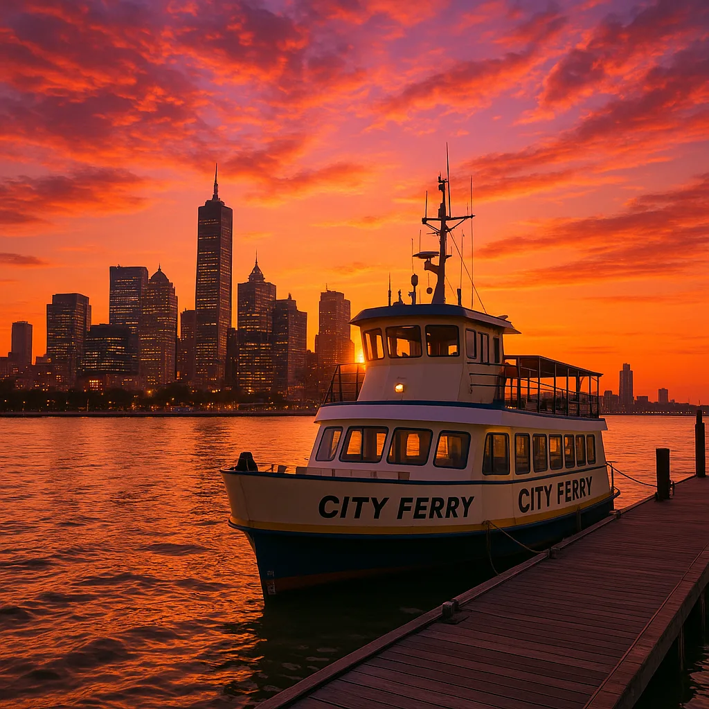 Under a Vivid Sunset