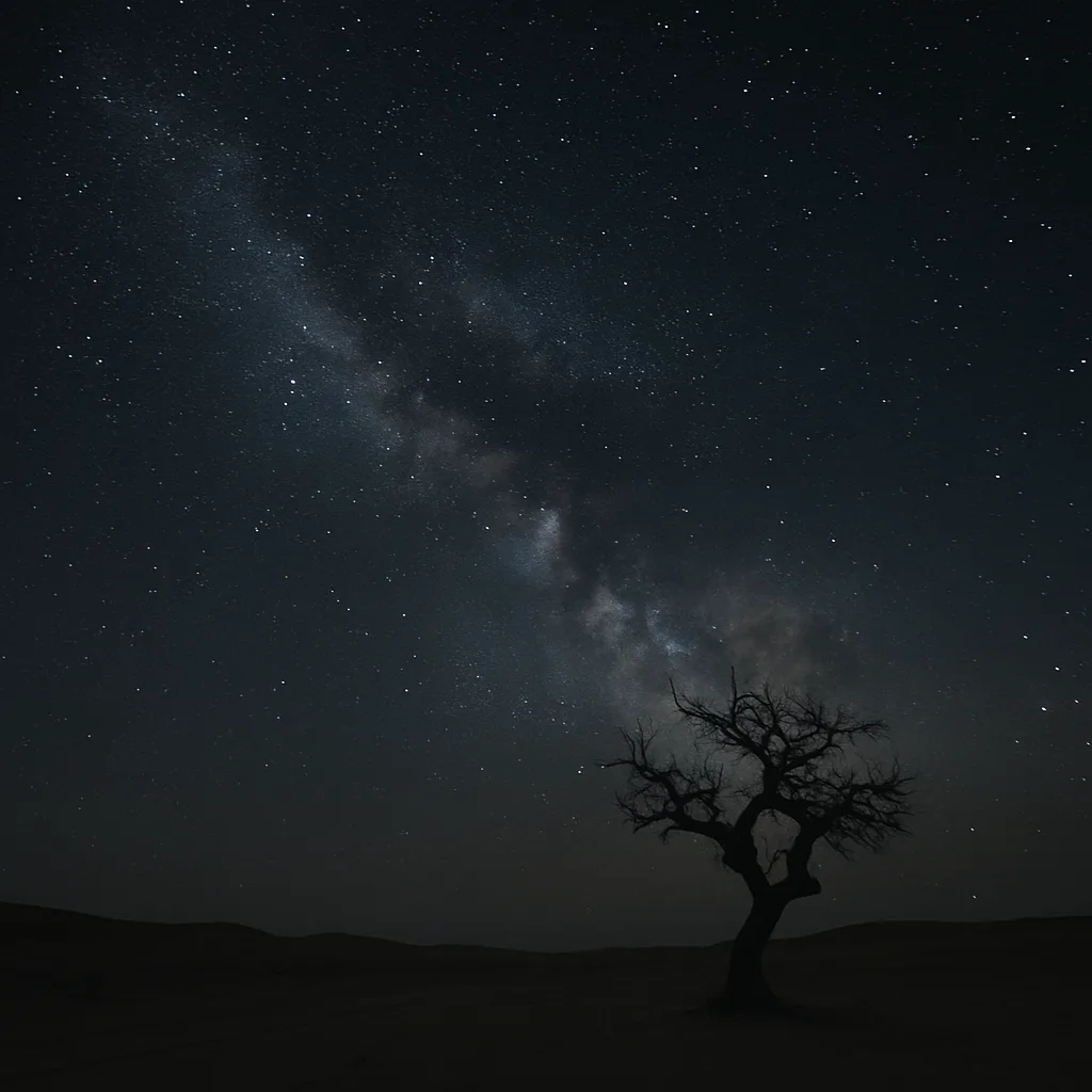 Myriad Distant Stars Form a Luminous Band Across a Vast