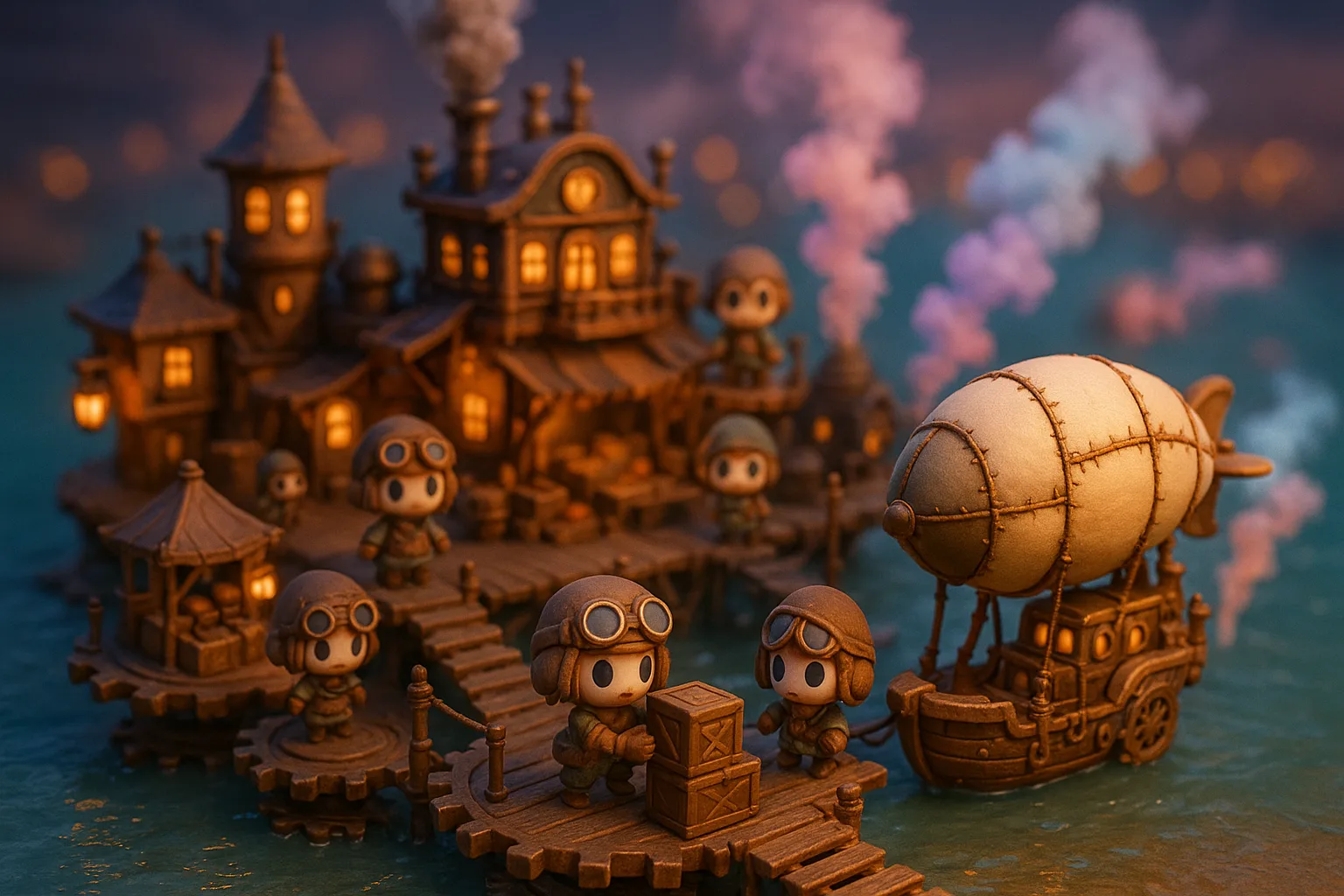 Capture a Miniature Three-dimensional Scene Employing Tilt-shift Photography Techniques