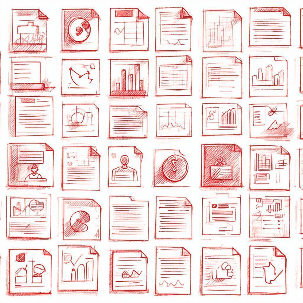 Red Chalk Whiteboard of Data and Politics