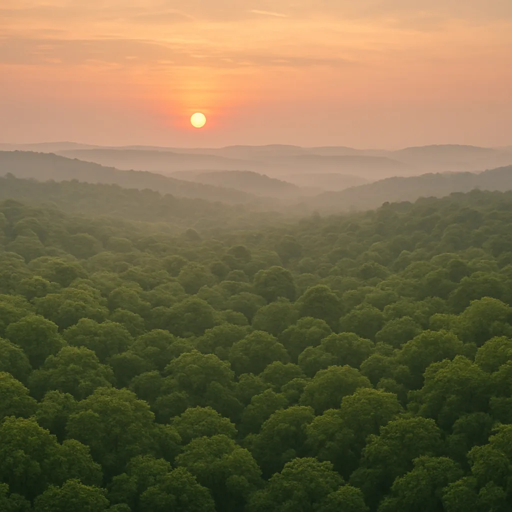Countless Individual Trees Create a Dense
