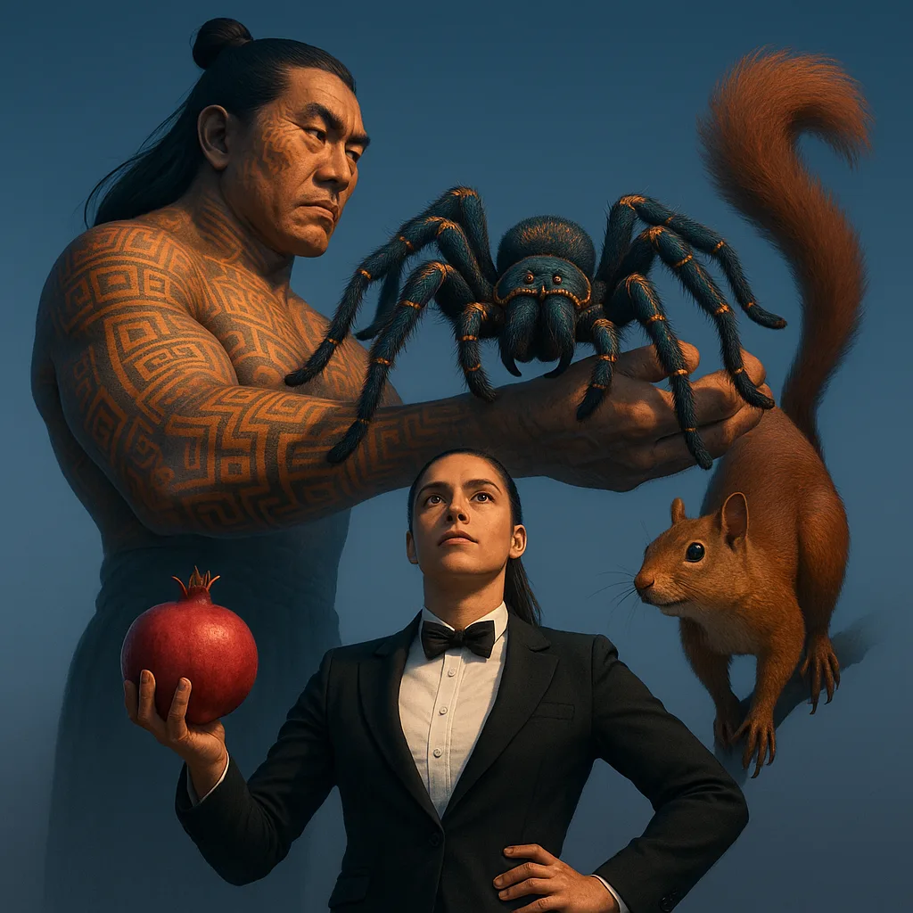 Imposing Historical Legend of East Asian Descent