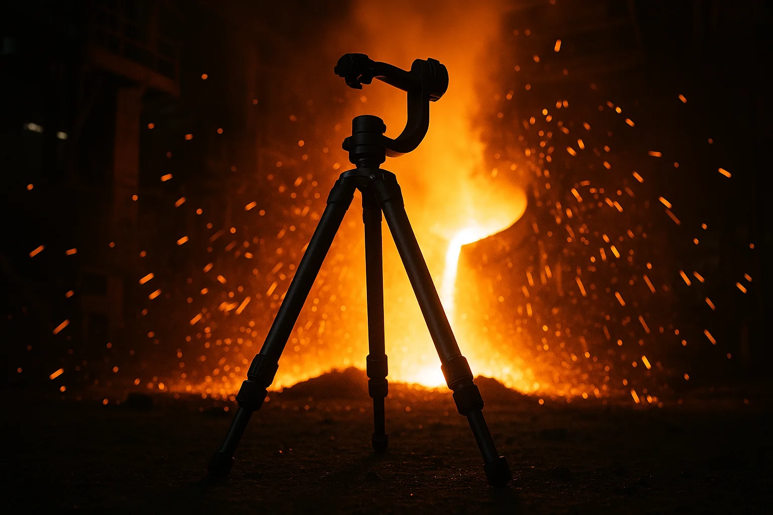 Against the Fiery Glow