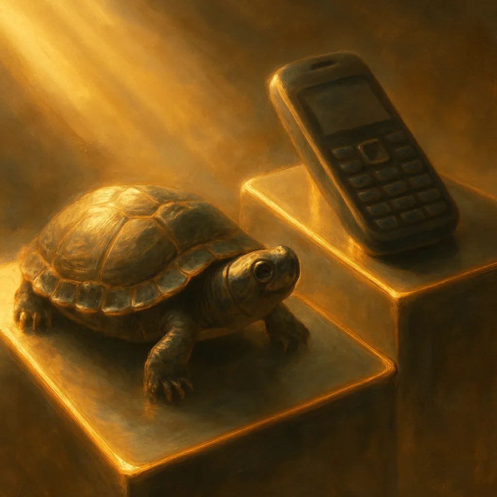 Terrapin and Cellular Telephone on Sleek
