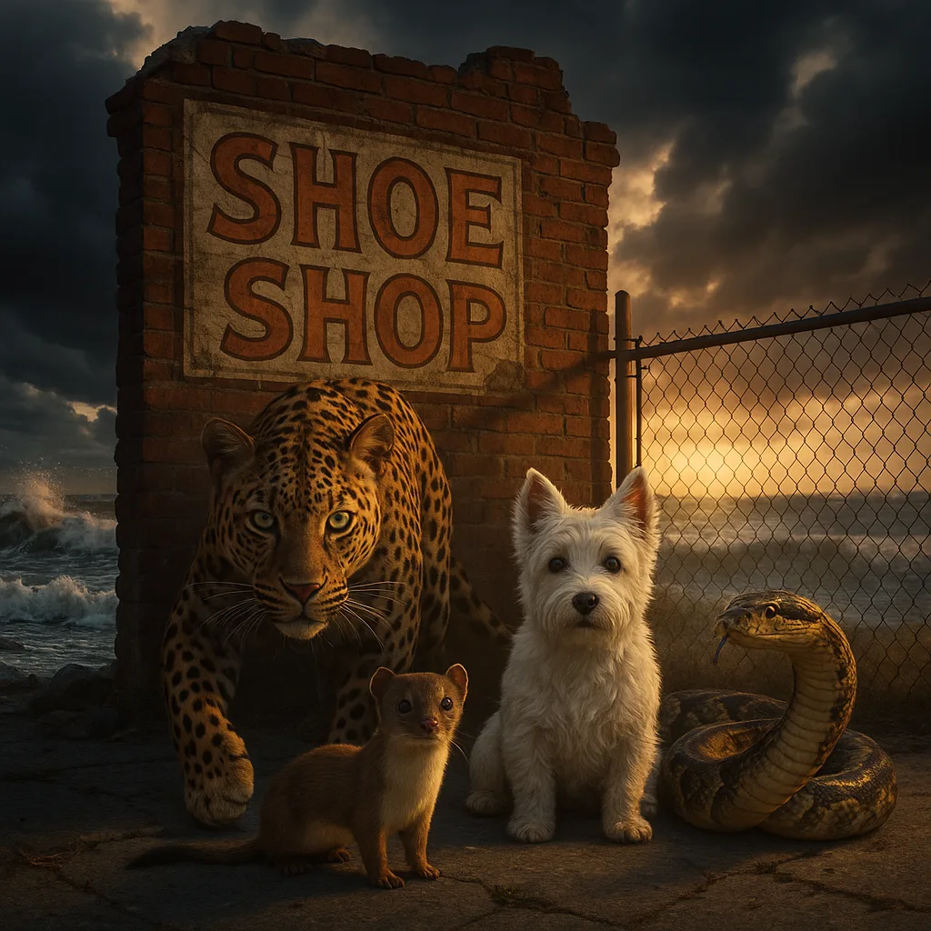 Remnants of a Shoe Shop