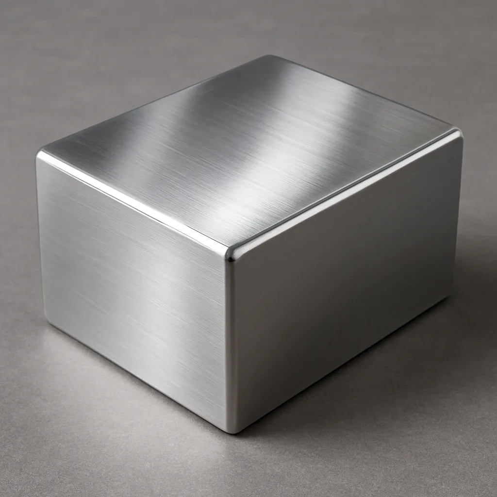 Iron Block with a Glossy