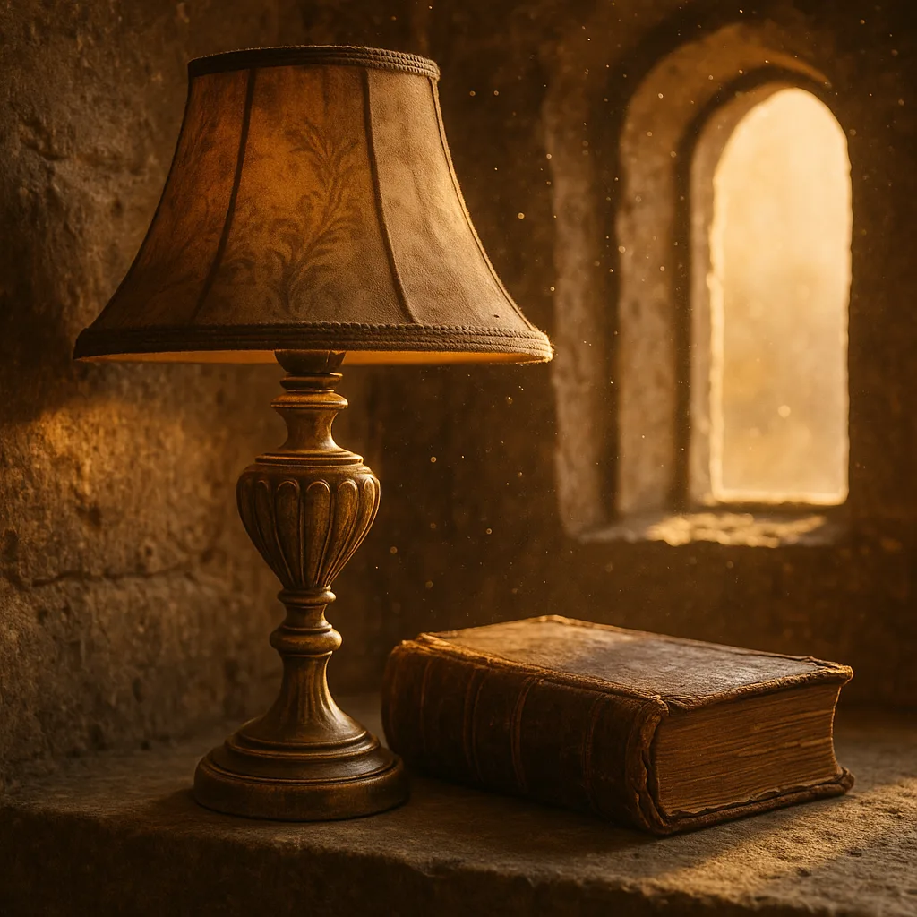 Classic Lamp Crafted from Brass