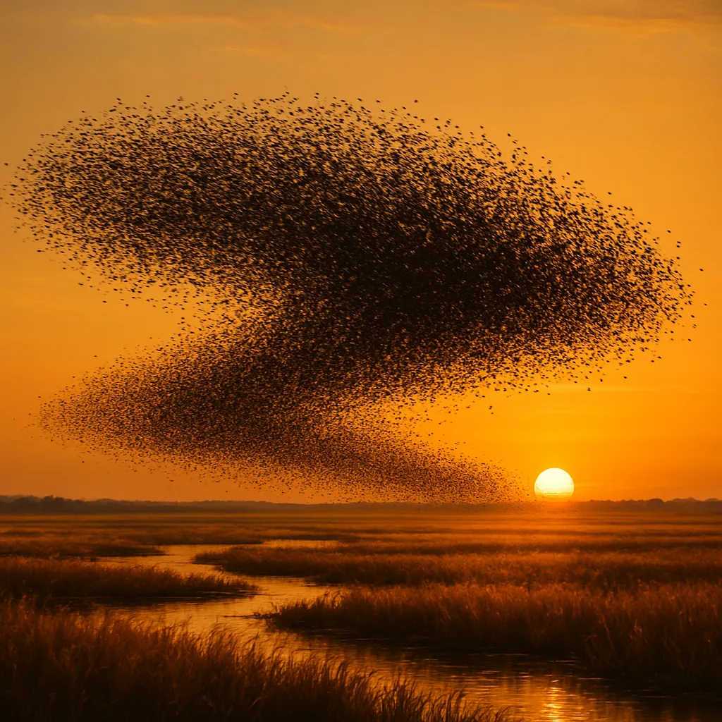 Vast Flock of Birds