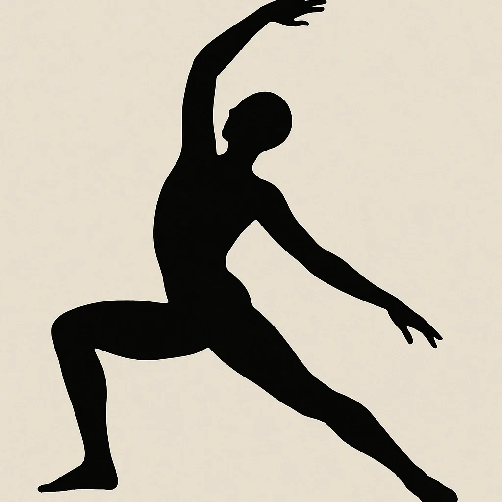Figure Strikes a Poised Position