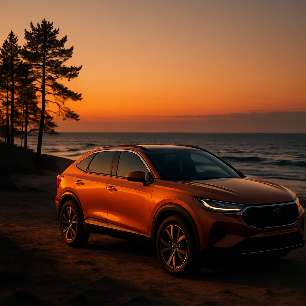 Elegant Orange SUV