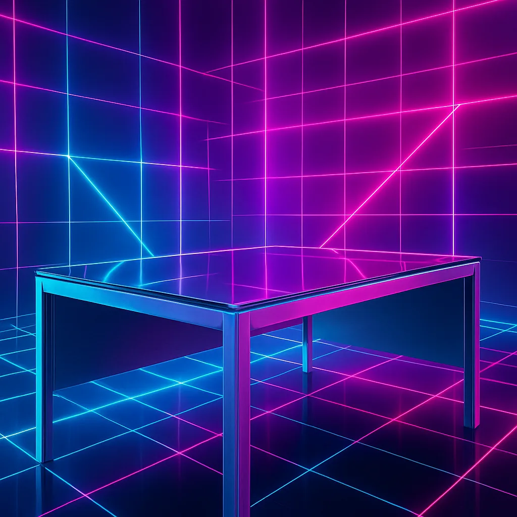 Glowing Neon Lines