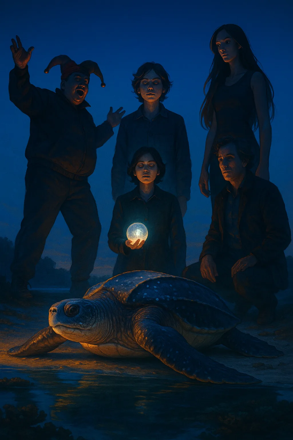 Large Adult Leatherback Turtle