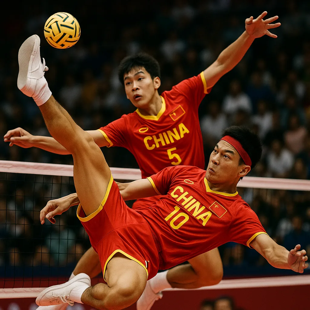 Exhilarating and Highly Skilled Athletic Activity in China