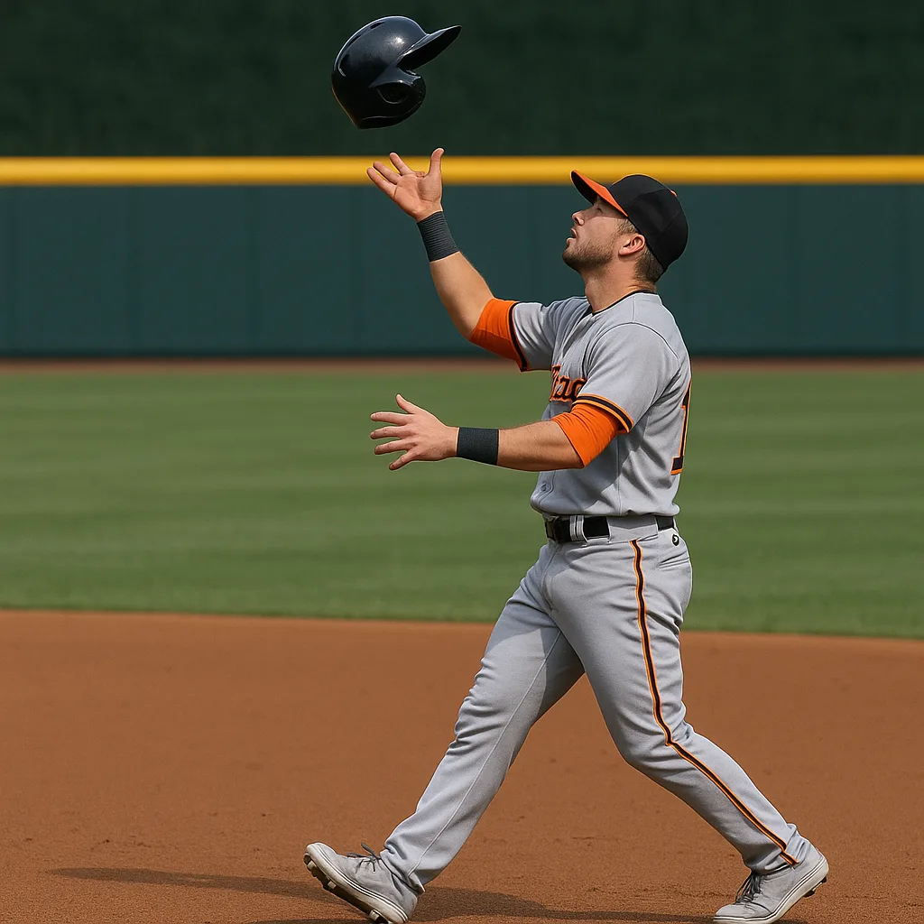 Baseball Player Wearing