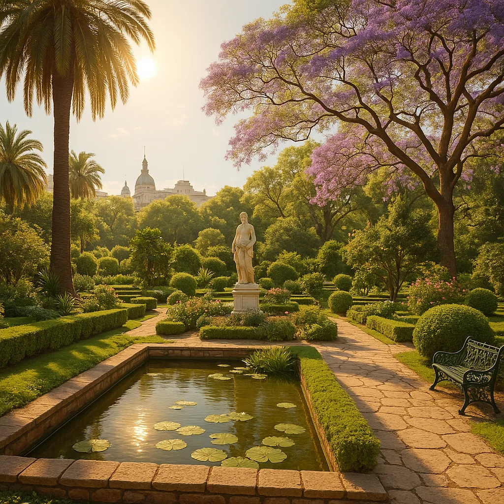 Tranquil Garden Located in Buenos Aires