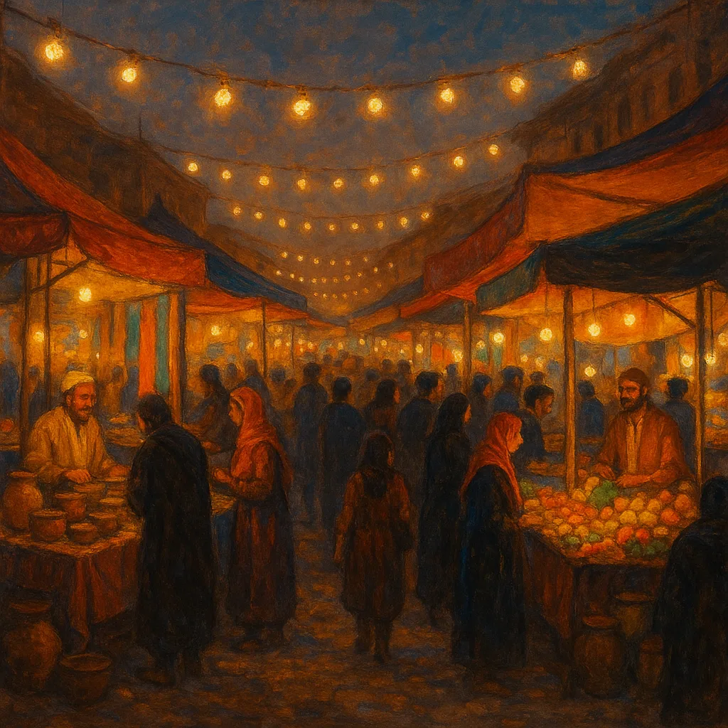 Under the Gentle Glow of String Lights