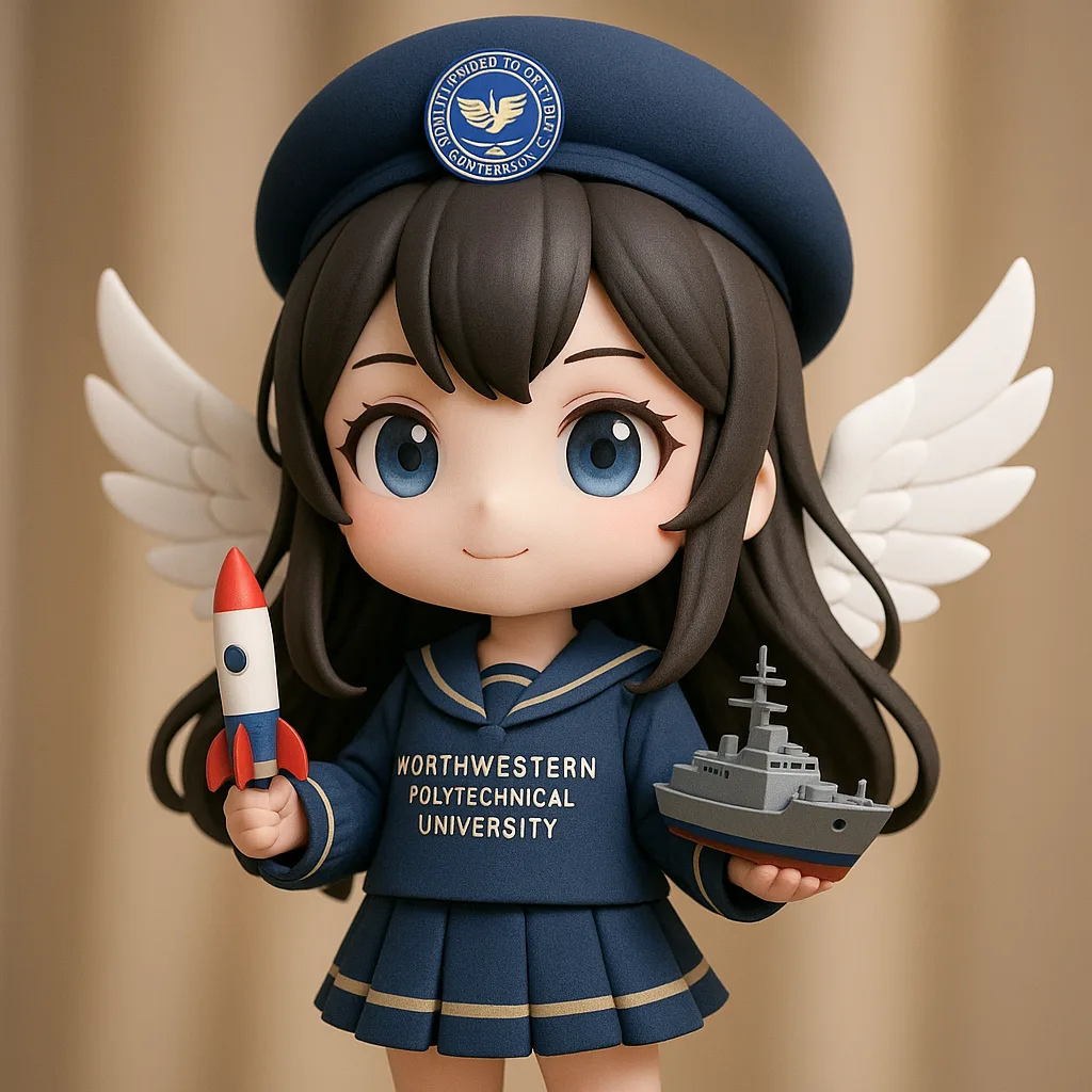3D Chibi-style Anime Girl Character