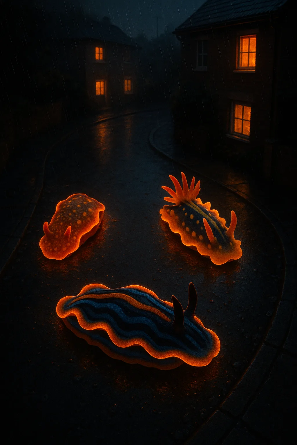 Three Diverse Sea Slugs