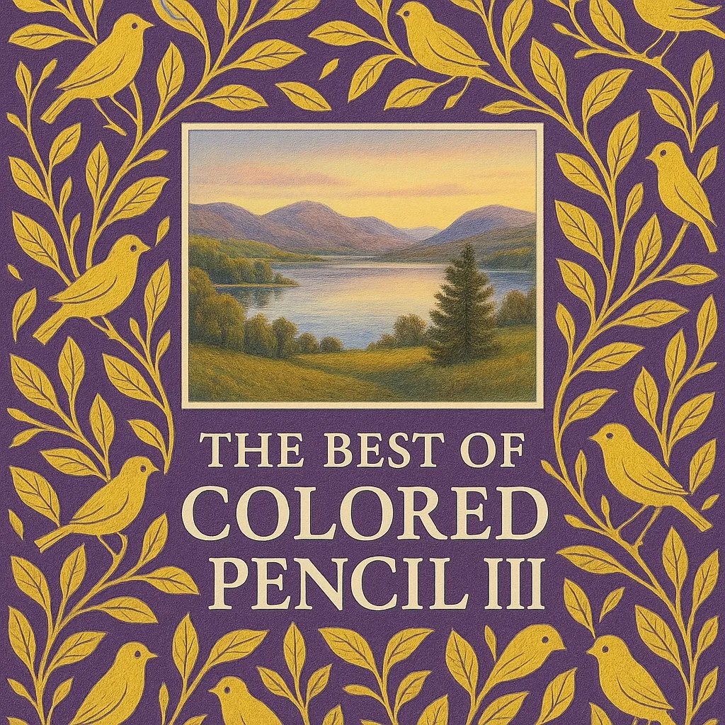 Cover Featuring a Decorative Pattern of Yellow Leaves