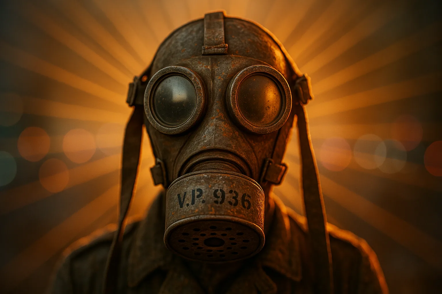 Single World War I Era Gas Mask