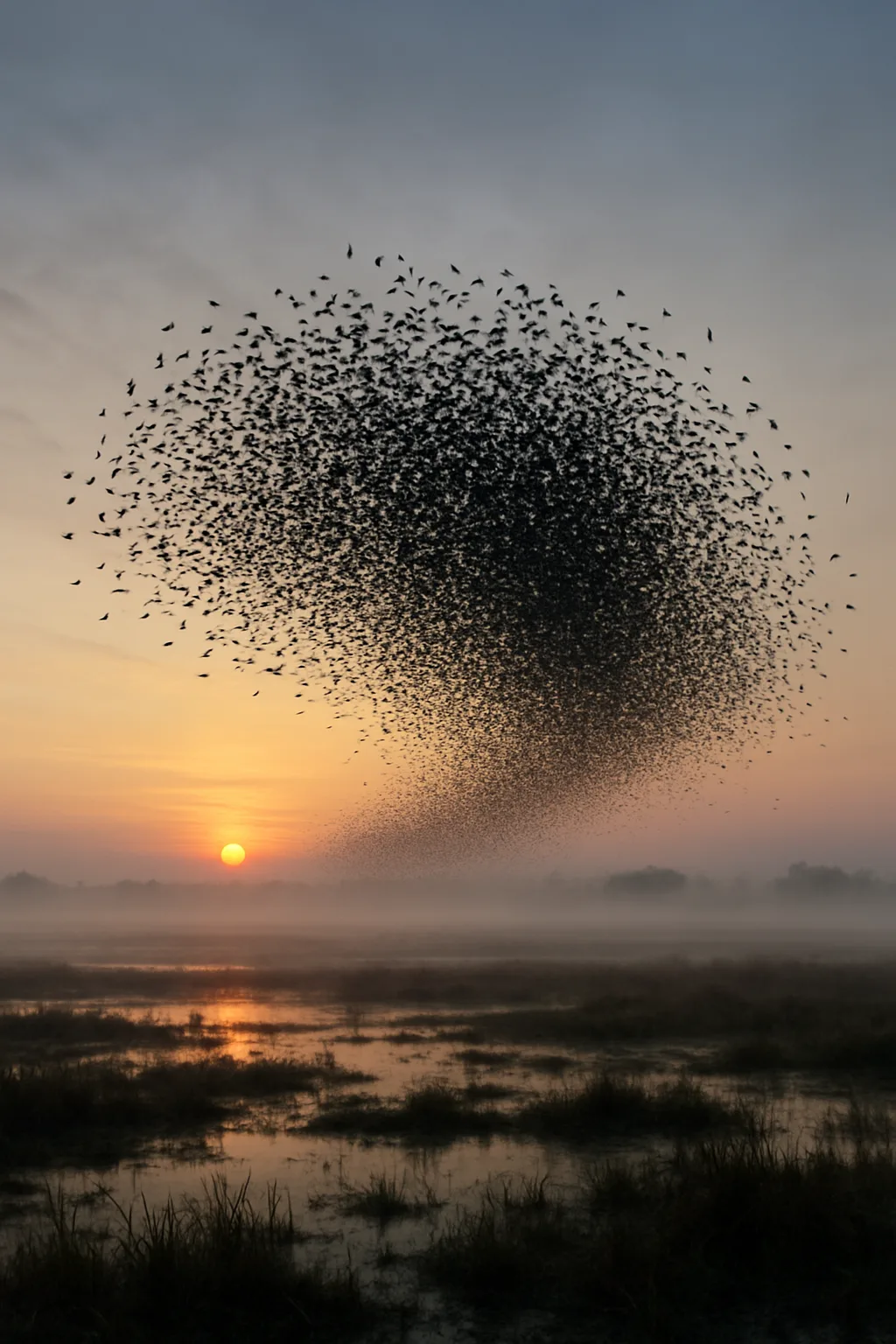 Vast Flock of Birds