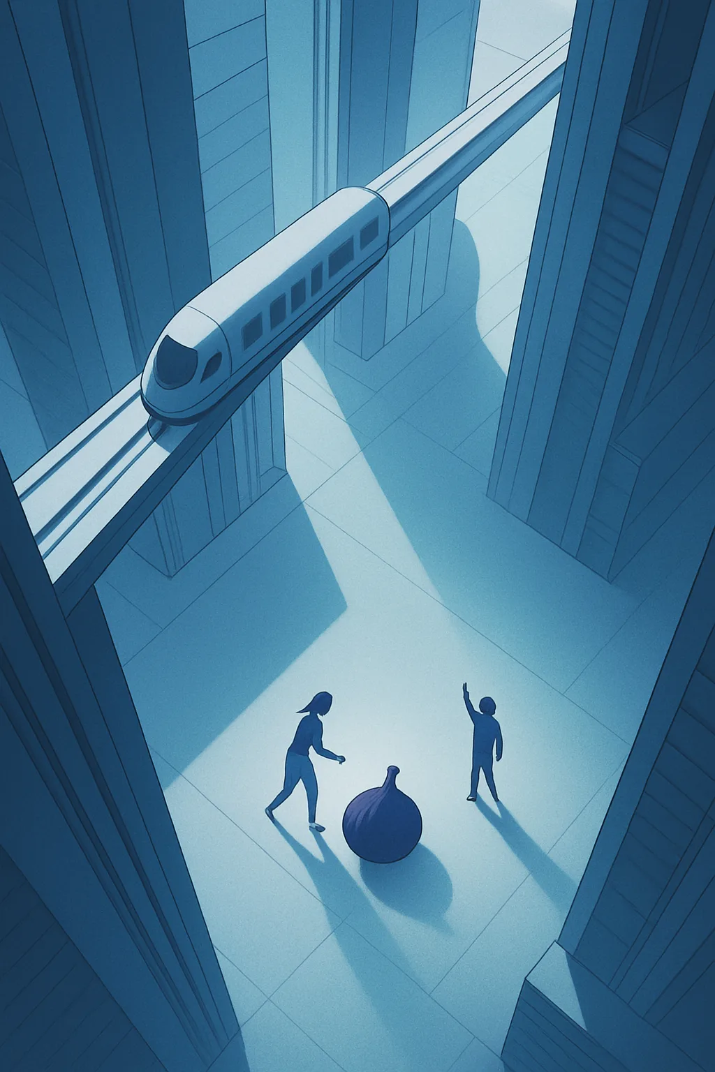 Sleek Monorail System Carves Dynamic Lines