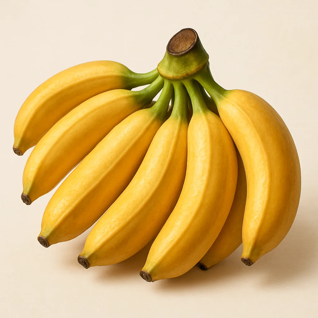 Fruit with a Curved Shape That Develops in Clusters