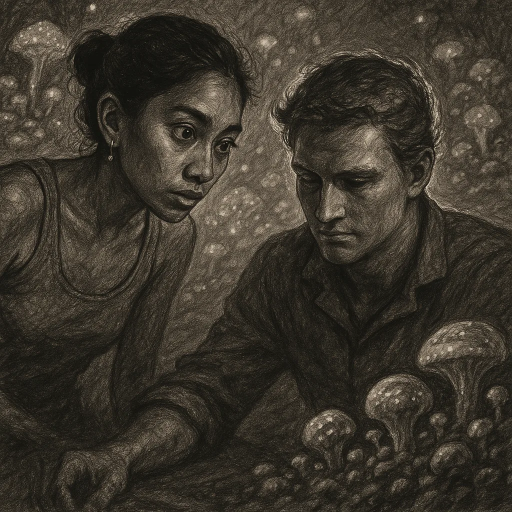 Person of Southeast Asian Descent with Prominent Eyes