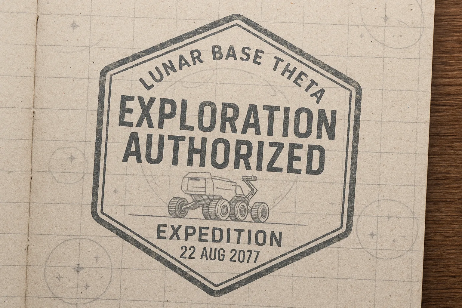 Detailed Notebook Page for [Lunar Base Theta]
