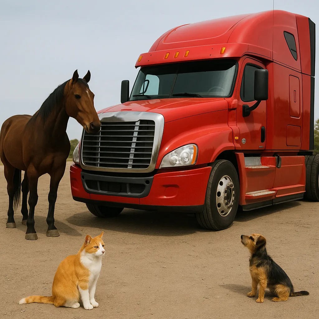 Mode of Transportation Significantly Bigger Than a Horse