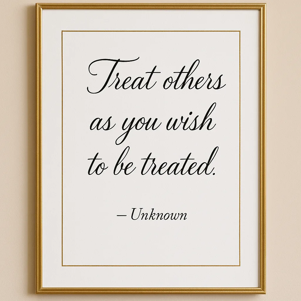 White Canvas Showcases the Elegantly Handwritten Message