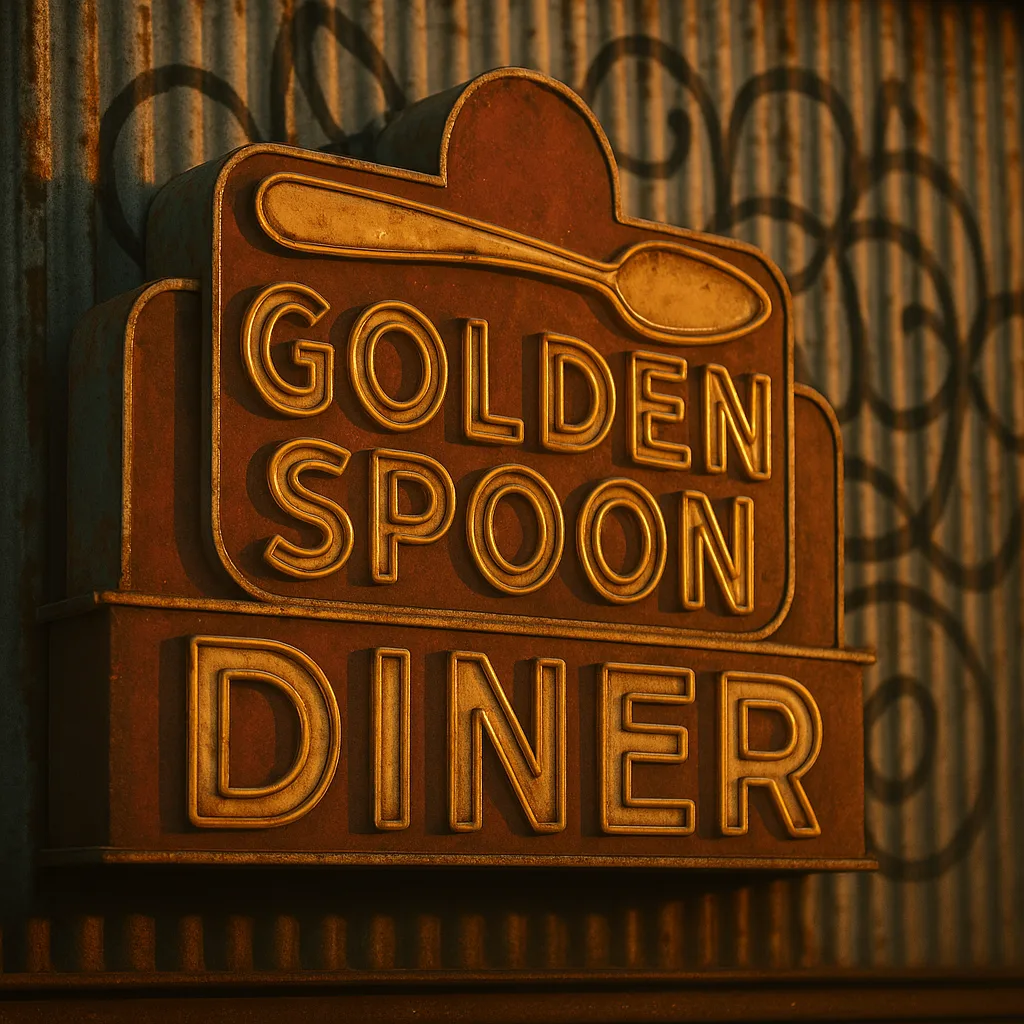 Vintage Golden Spoon Diner