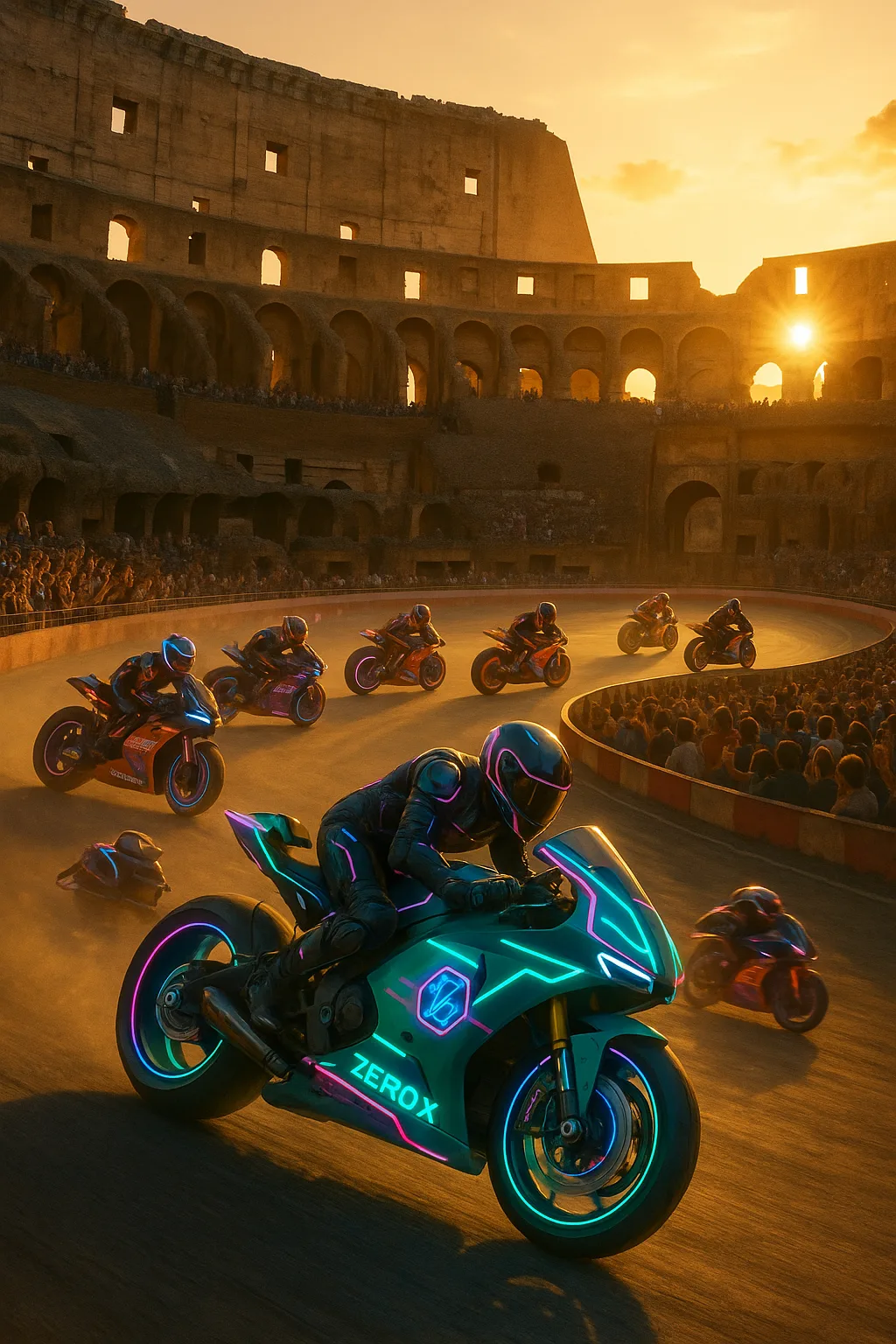Within the Timeless Remnants of the Iconic Colosseum