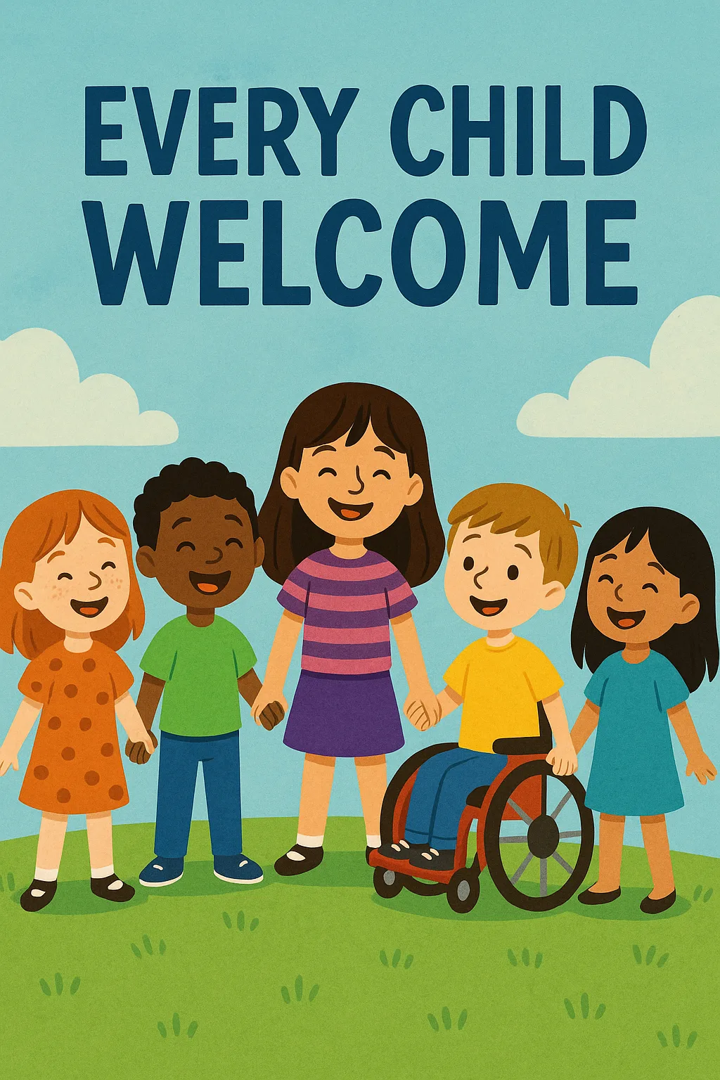 Book Cover Titled "Every Child Welcome"
