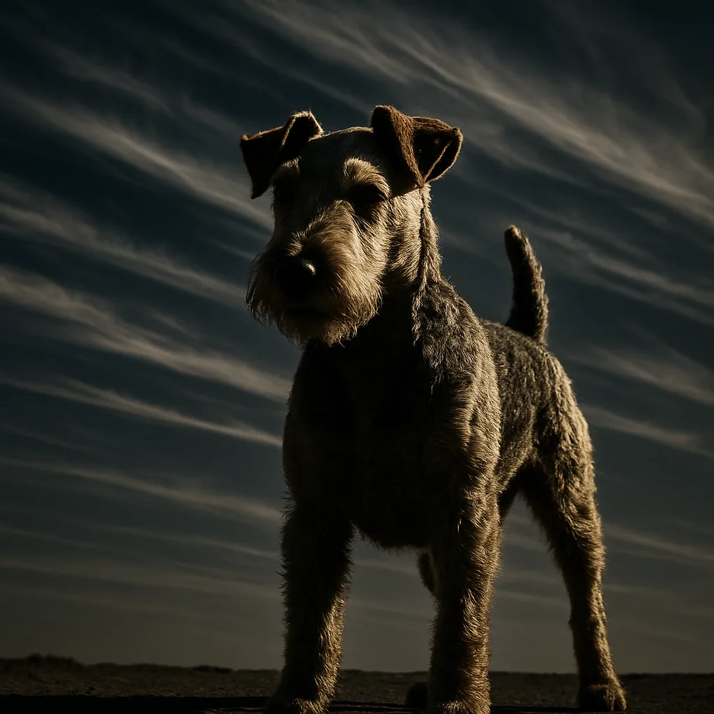Beneath Wispy High-altitude Cirrus Clouds Streaked Across the Heavens
