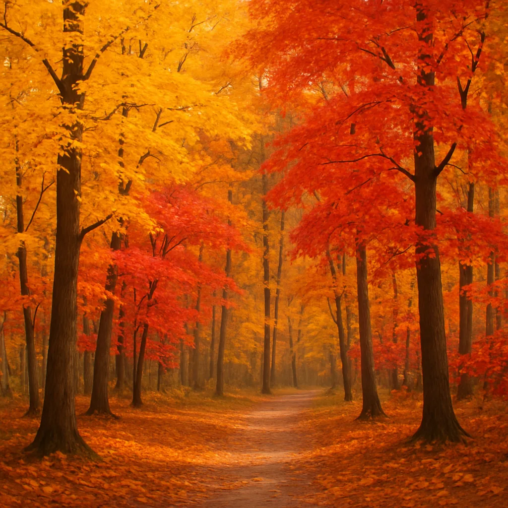 Tranquil Forest Setting