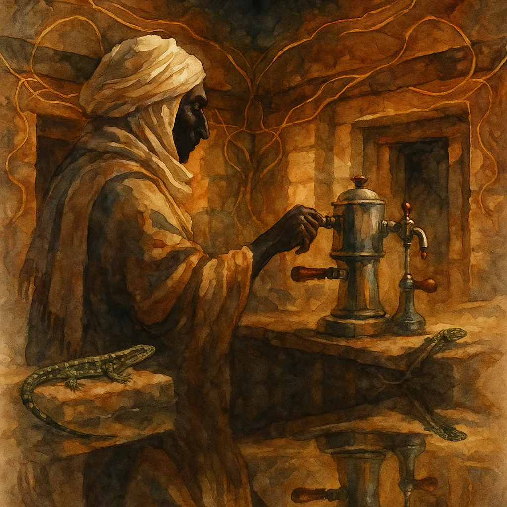Nomadic Desert Dweller of Middle Eastern Descent