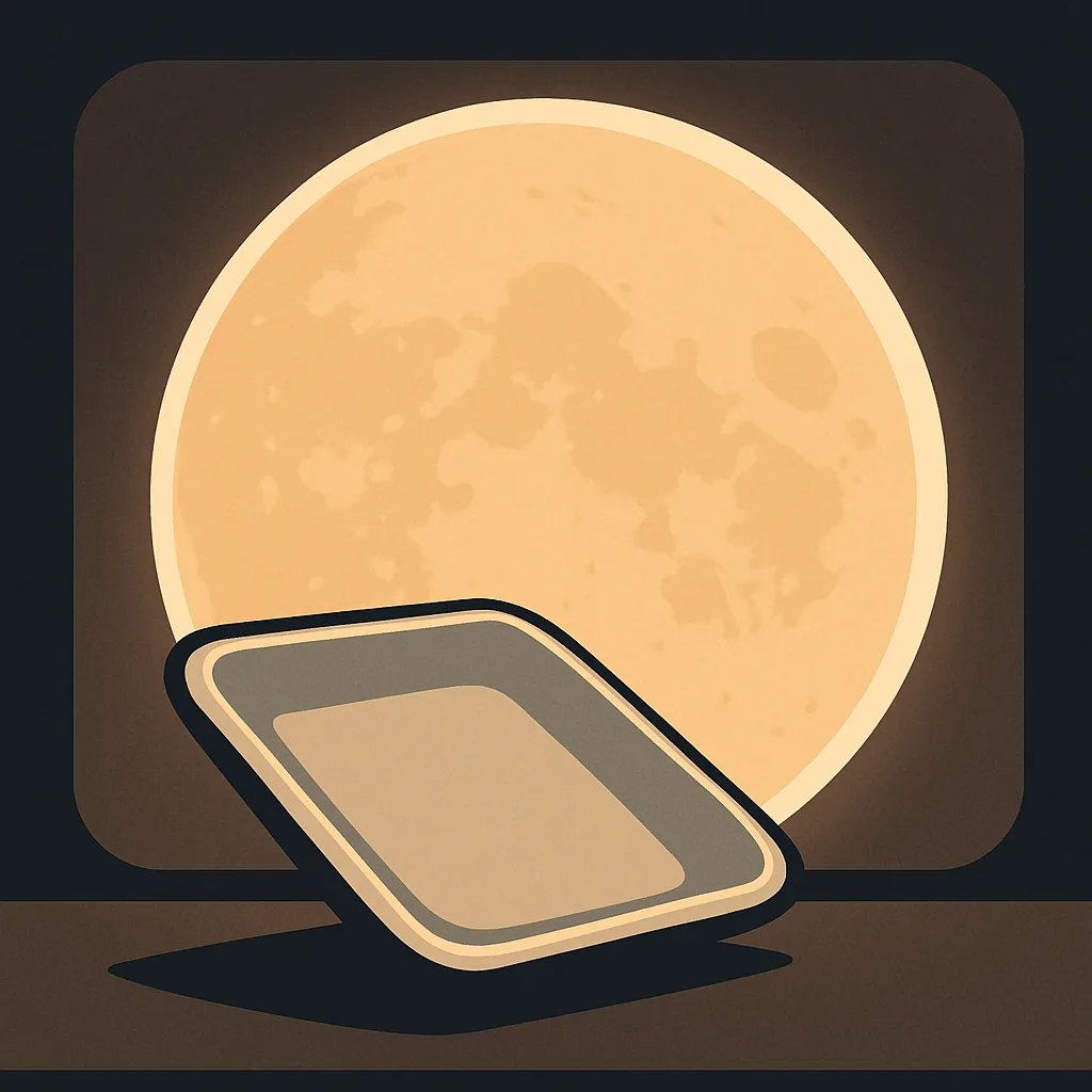 Stylized Iconography Defines an Off-center