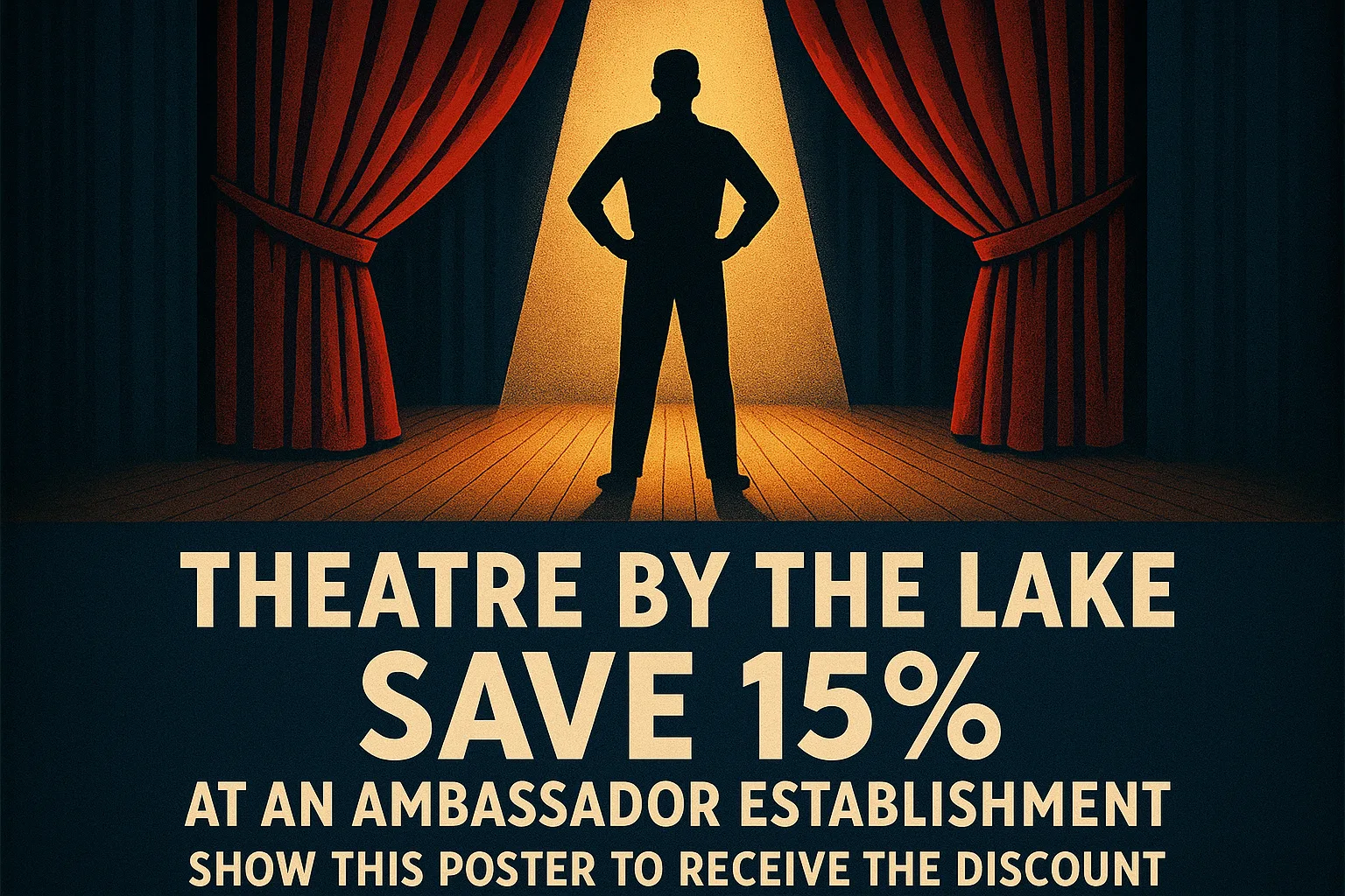 Promotional Poster for the Theatre by the Lake