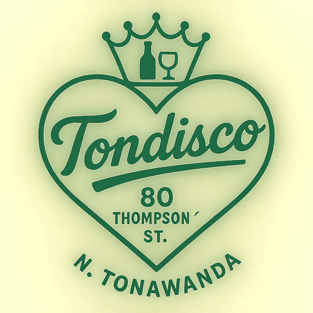 Logo Featuring the Word "Tondisco" in Green Text