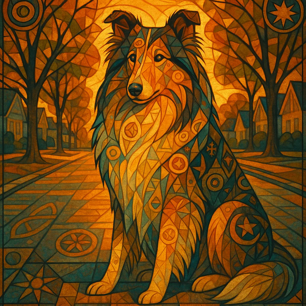 Collie on a Quiet