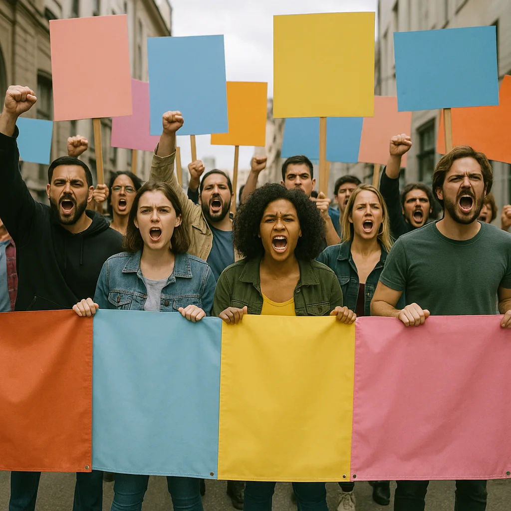 Group of Protesters