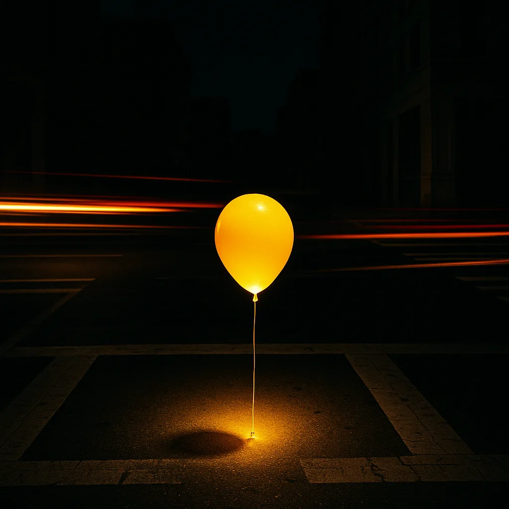 Miniature Sunny Yellow Balloon