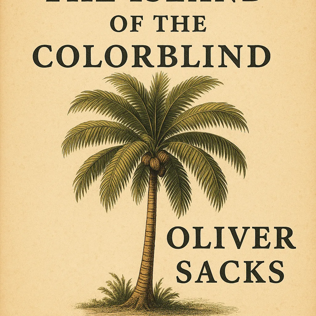 Vintage-style Illustration of a Palm Tree Centered on the Cover