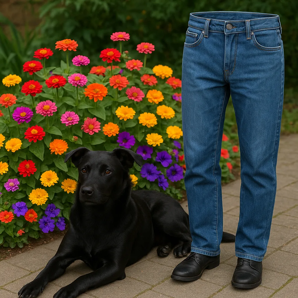 Shiny Black Dog