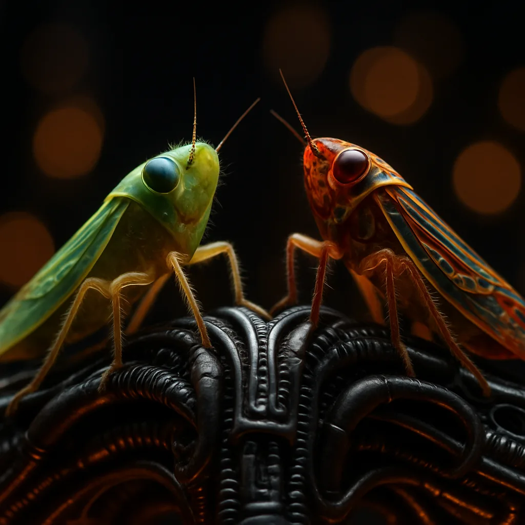 Two Diverse Leafhoppers