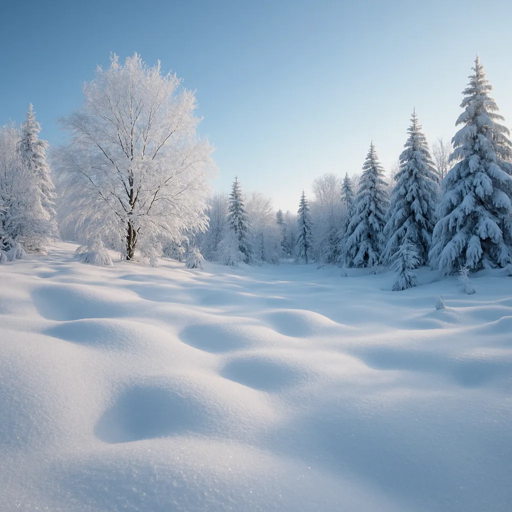 World Lay Blanketed in a Pure